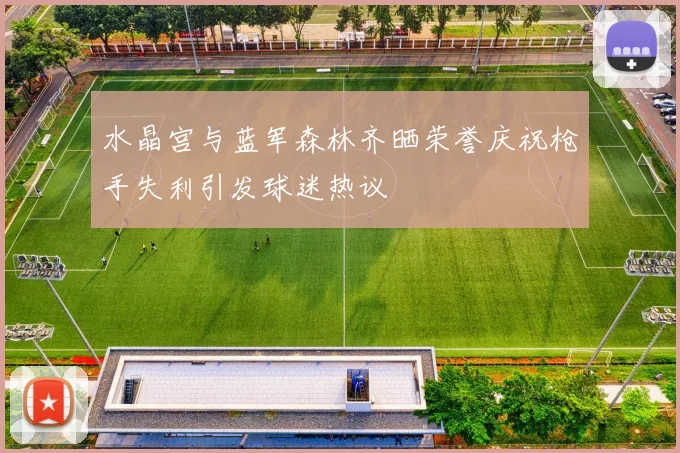 水晶宫与蓝军森林齐晒荣誉庆祝枪手失利引发球迷热议